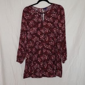 Magenta tunic